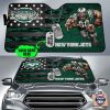 NFL New York Jets Custom Name Camo Car Sunshade