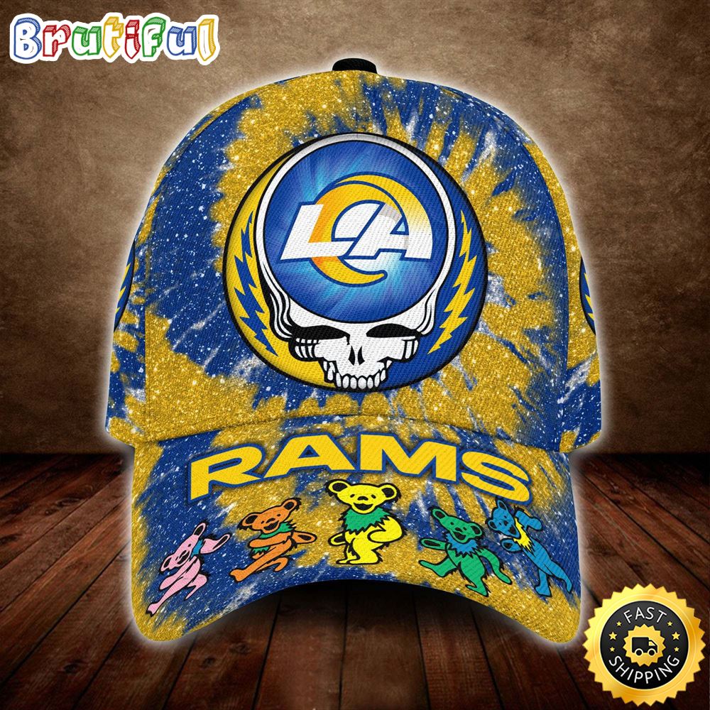 NFL Los Angeles Rams Grateful Dead Classic Cap NFL Los Angeles Rams Grateful Dead Classic Cap