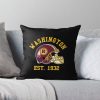 NFL Washington Commanders Black Square Pillow Case