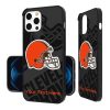 NFL Cleveland Browns Custom Text Tilt Design Phone Case
