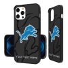 NFL Detroit Lions Custom Text Tilt Design Phone Case