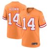 Tampa Bay Buccaneers Chris Godwin Nike Orange Throwback NFL Game Jersey