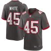 Tampa Bay Buccaneers Devin White Nike Pewter NFL Game Jersey