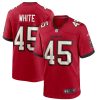 Tampa Bay Buccaneers Devin White Nike Red NFL Game Jersey