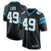 Carolina Panthers Frankie Luvu Nike Black NFL Game Jersey