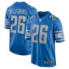 Detroit Lions Ifeatu Melifonwu Nike Blue NFL Game Jersey