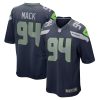 Seattle Seahawks Isaiah Mack Nike College Navy NFL Game Jersey