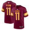 Washington Commanders Jake Fromm Nike Burgundy NFL Game Jersey