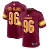 Washington Commanders James Smith-Williams Nike Burgundy NFL Game Jersey