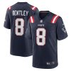 New England Patriots Ja'Whaun Bentley Nike Navy NFL Game Jersey