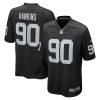 Las Vegas Raiders Johnathan Hankins Nike Black NFL Game Jersey