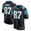 Carolina Panthers Josh Babicz Nike Black NFL Game Jersey