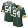 Green Bay Packers La'Darius Hamilton Nike Green NFL Game Jersey