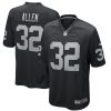 Las Vegas Raiders Marcus Allen Nike Black NFL Game Jersey