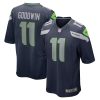 Seattle Seahawks Marquise Goodwin Nike College Navy NFL Game Jersey