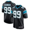 Carolina Panthers Matt Ioannidis Nike Black NFL Game Jersey