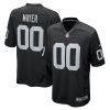 Las Vegas Raiders Michael Mayer Nike Black NFL Game Jersey