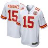 Kansas City Chiefs Patrick Mahomes Nike White NFL Game Jersey