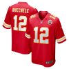 Kansas City Chiefs Shane Buechele Nike Red NFL Game Jersey