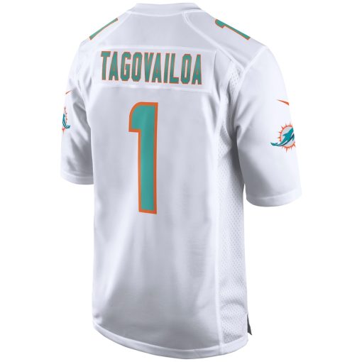 Miami Dolphins Tua Tagovailoa Nike White NFL Game Jersey