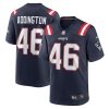 New England Patriots Tucker Addington Nike Navy NFL Game Jersey
