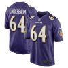 Baltimore Ravens Tyler Linderbaum Nike Purple NFL Game Jersey