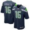 Seattle Seahawks Tyler Lockett Nike College Navy NFL Game Jersey