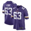 Minnesota Vikings Vederian Lowe Nike Purple NFL Game Jersey