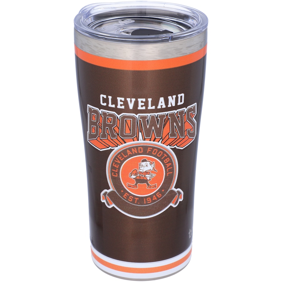 NFL Cleveland Browns Vintage Stainless Steel Tumbler