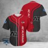 AZ Alkmaar Black Red Baseball Jersey