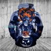 NFL Carolina Panthers Logo Jason Voorhees Pullover Hoodie