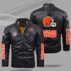 NFL Cleveland Browns Leather Jacket