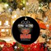 NFL Cleveland Browns God First Family Second Round Ornament