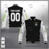 NRL Canberra Raiders Custom Name Number Baseball Jacket
