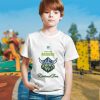 NRL Canberra Raiders Custom Name Number Diehard Fan Kids T-Shirt