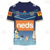 NRL Gold Coast Titans Bluey Kids T-Shirt