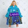 NRL Gold Coast Titans Custom Name Number Indigenous Jersey Fleece Oodie