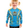 NRL Gold Coast Titans Custom Name Number Ranger Kids Sweatshirt