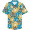 NRL Gold Coast Titans Floral Custom Text Hawaiian Shirt