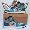 NRL Gold Coast Titans Jack Skellington Air Jordan 1 High Sneakers