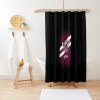 NRL Manly Warringah Sea Eagles Black Shower Curtain