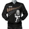 NRL New Zealand Warriors Black Bomber Jacket