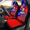 NRL Newcastle Knights Aboriginal Car Seat Covers