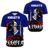 NRL Newcastle Knights ANZAC Day Baseball Jersey