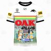 NRL Penrith Panthers Custom Name Number Bluey Jersey Kids T-Shirt