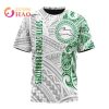 NRL South Sydney Rabbitohs Custom Name Indigenous T-Shirt V20