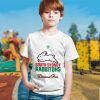 NRL South Sydney Rabbitohs Custom Name Number Diehard Fan Kids T-Shirt