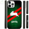NRL South Sydney Rabbitohs New Green Red Stripes Design Phone Case