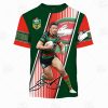 NRL South Sydney Rabbitohs Sam Burgess No 12 T-Shirt V2