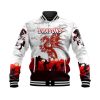 NRL St. George Illawarra Dragons Custom Name Number ANZAC Simple Style - White Baseball Jacket